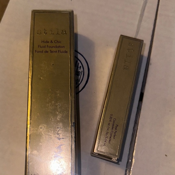 Stila Gold Foundation deep 6 & concealer deep 1- makeup bundle - Picture 3 of 6